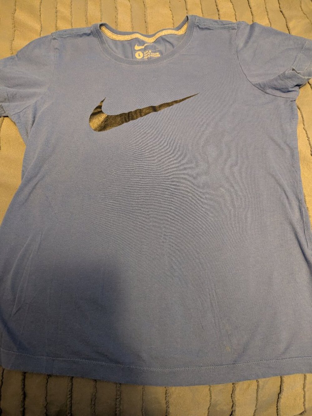 Nike Blue T-Shirt | Slim Fit | Size Large